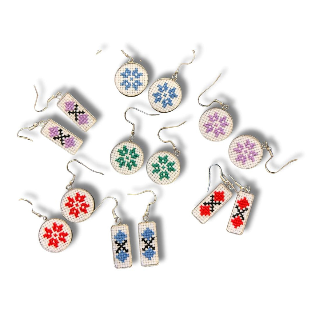 Tatreez Earrings