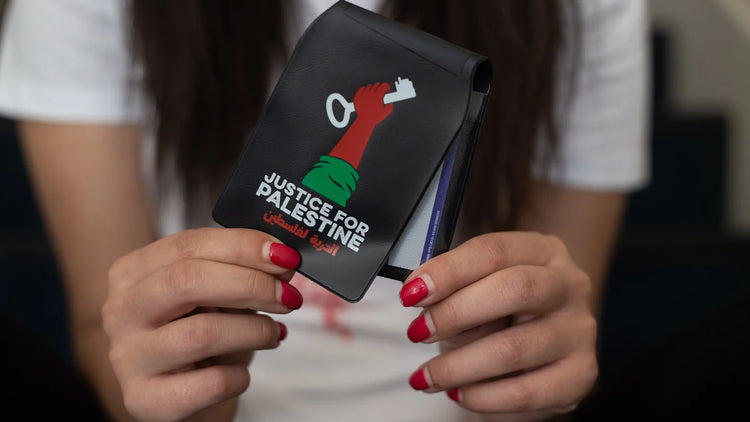 Card Holder 'Justice for Palestine'