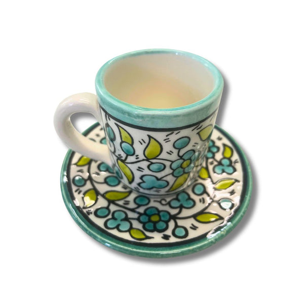Ceramic Cup with Saucer