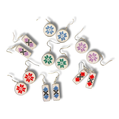 Tatreez Earrings