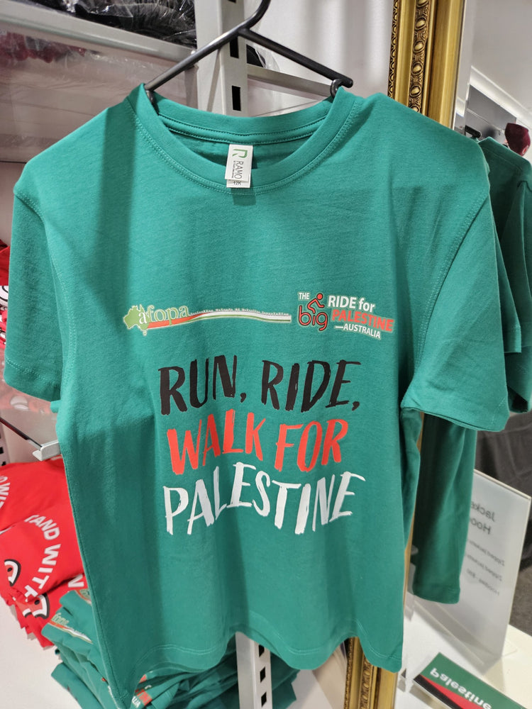 Run, Ride, Walk for Palestine T-Shirt