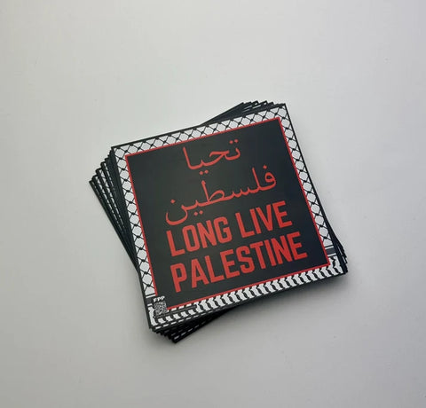Long Live Palestine Sticker