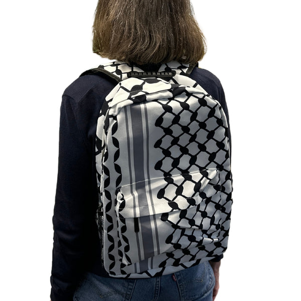 Keffiyeh Print Backpack