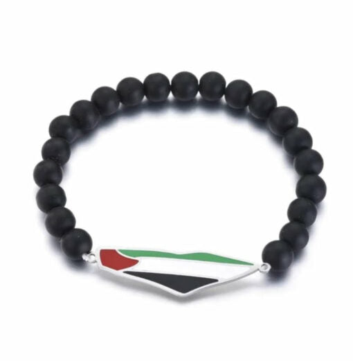 Palestine Beaded Bracelet