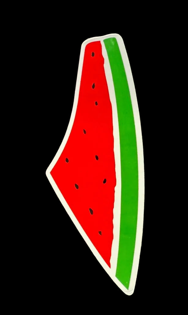 Palsteni Map Palestine Watermelon Map Sticker – Palestine Center for Peace
