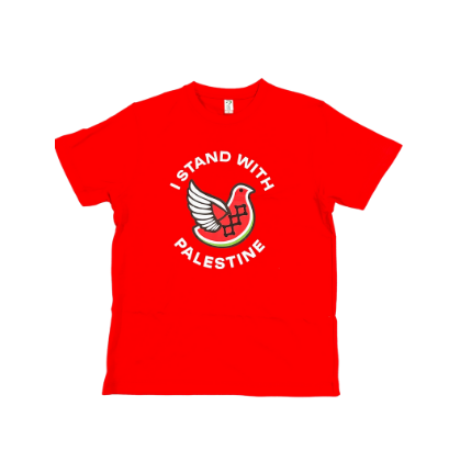 'I stand with Palestine' watermelon dove t-shirt
