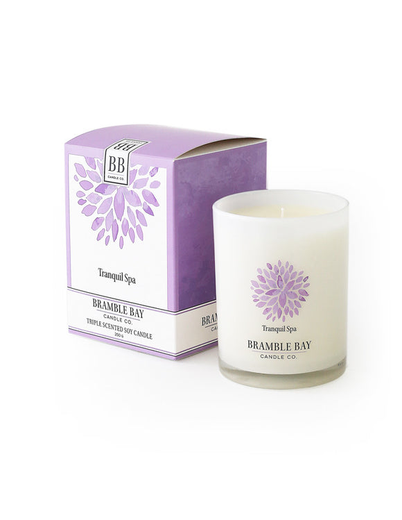 Soy Wax Candle 250g - Tranquil Spa