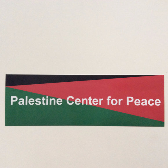 Sticker Palestine Center for Peace