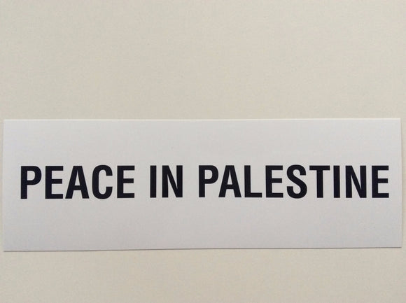 Sticker Peace in Palestine