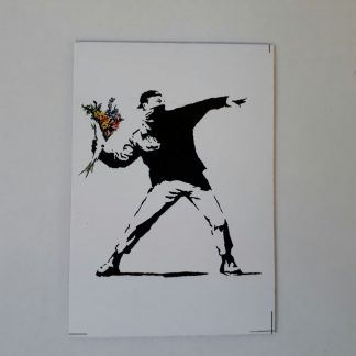 Magnet - Banksy Flower Thrower