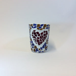 Tea Light Holder (cup) - Intimacy Heart Design