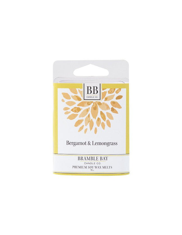 Soy Wax Melt 75g - Bergamot & Lemongrass